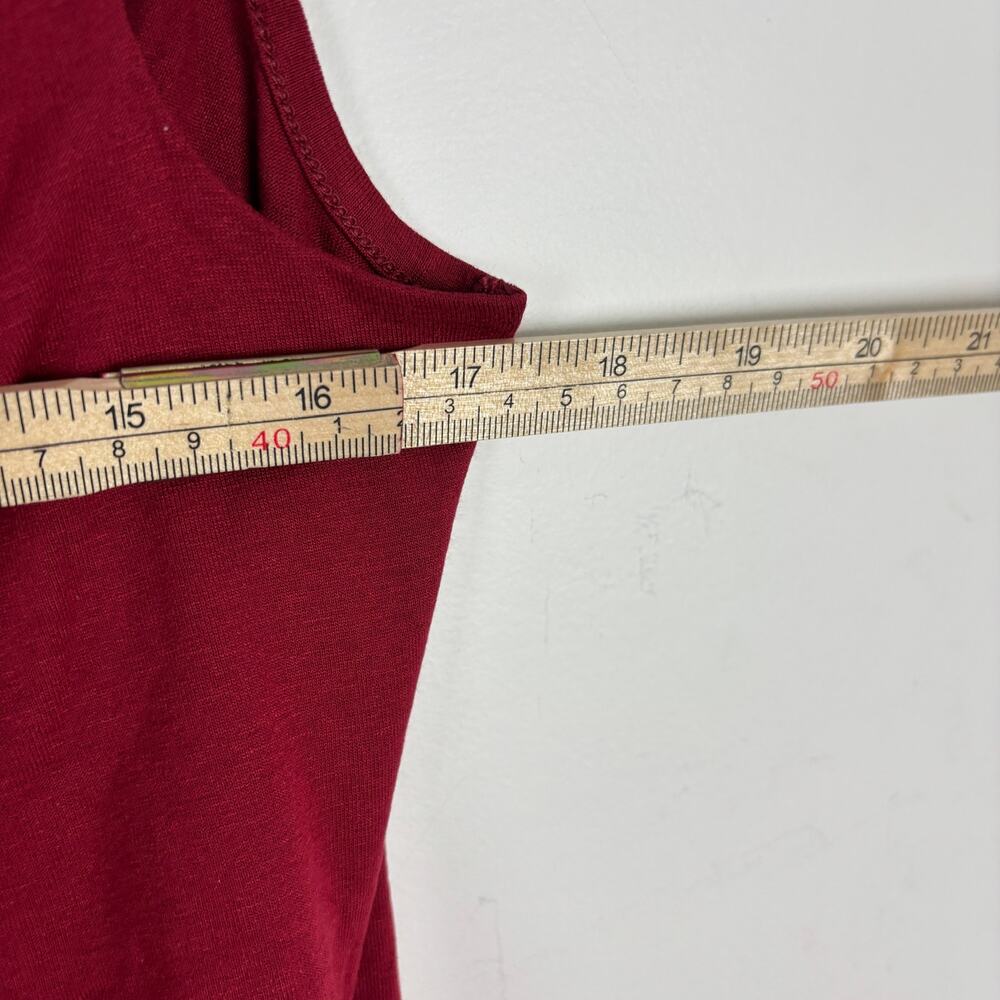 NWOT ASOS Off Shoulder Cutout Mini Dress Red - Size 14 - Picture 6 of 7